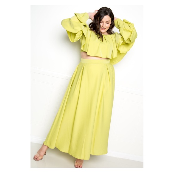 ➕ Sage Skirt Set - Picture 2 of 8